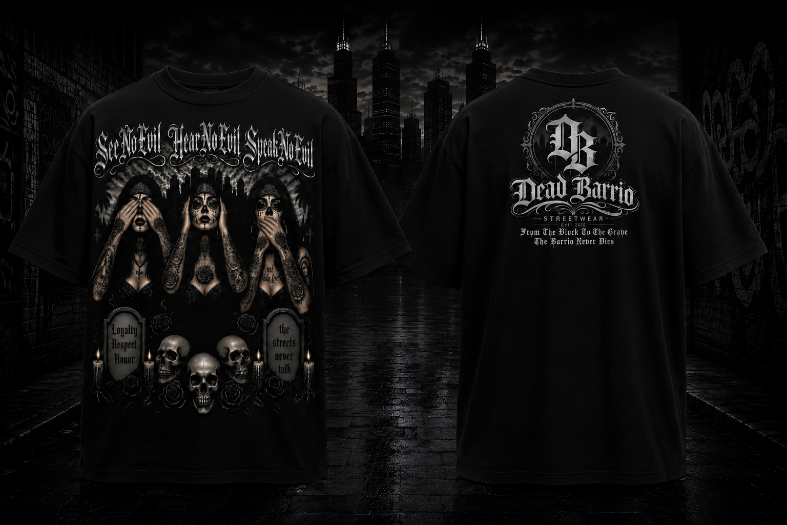 See No Evil, Hear No Evil, Speak No Evil - T-shirt