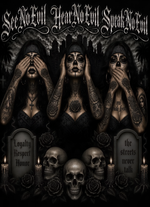 See No Evil, Hear No Evil, Speak No Evil - T-shirt