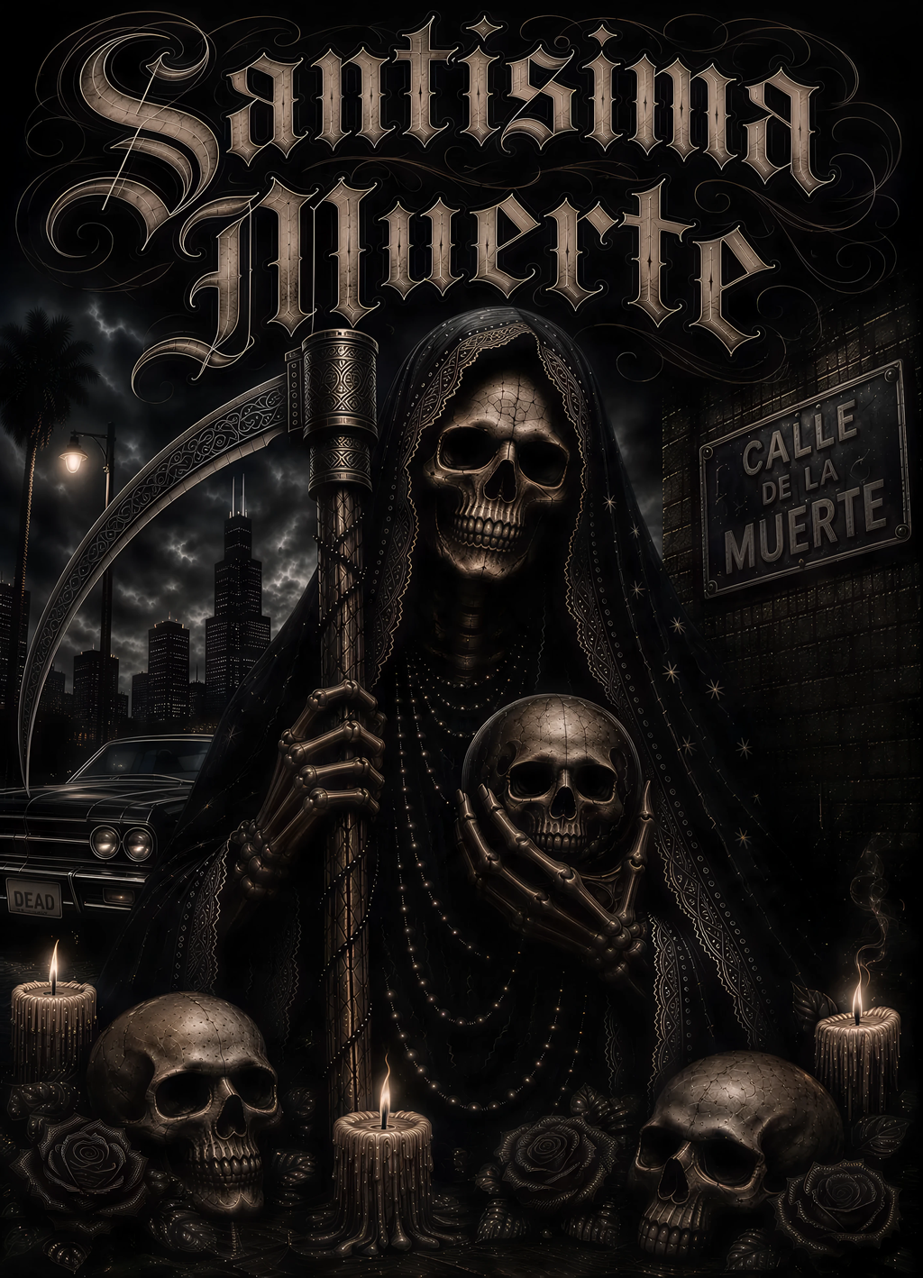 Santisima Muerte T-shirt