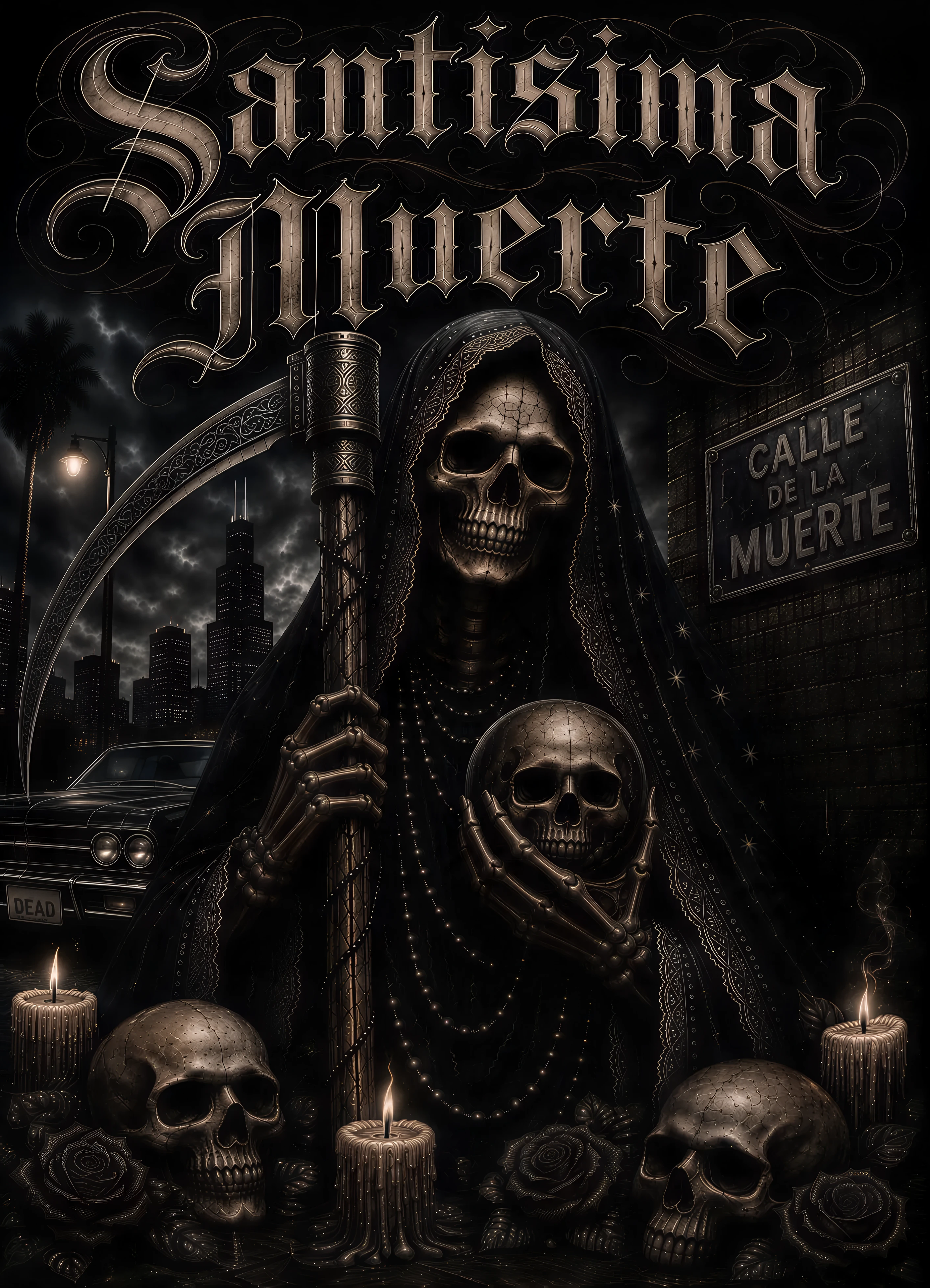 Santisima Muerte T-shirt